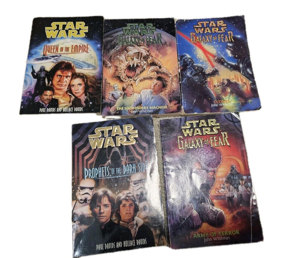 Star Wars Adventure Books (Lot of 5), 1998, Christopher Golden